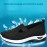 Breathable Knitted Sneakers For Women, Soft Sole Platform Shoes For Casual Walking And Daily Wear