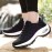 Women's Air Cushion Sports Shoes, Casual Shock Absorbing Low Top Running Trainers, Breathable Outdoor Athletic Sneakers for Holiday